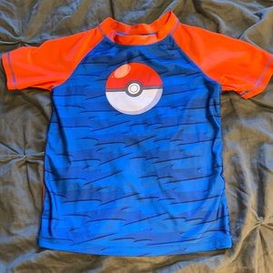 Pokémon size small swim shirt